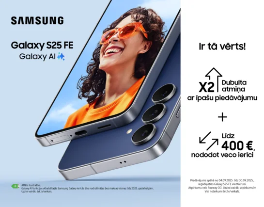 Samsung Galaxy Fold7 un Galaxy Flip7 mobilie telefoni, Galaxy Watch8 viedpulkstenis