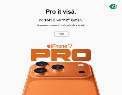 Baltas Apple AirPods 4 austiņas ar ANC un baltu austiņu ietvaru. Akcijas cena 179 eur vai 14.92 eur/mēn.