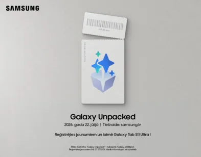 Piesakies Galaxy jaunumiem un laimē!