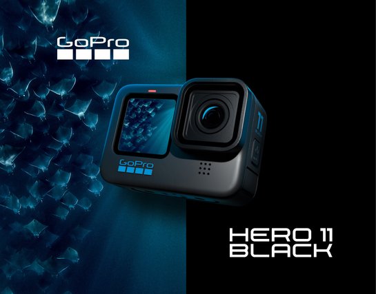 Jaunā GoPro HERO11 Black kamera ir klāt!