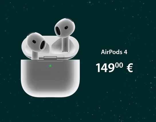 Lai skanīgi svētki ar jaunu AirPods!